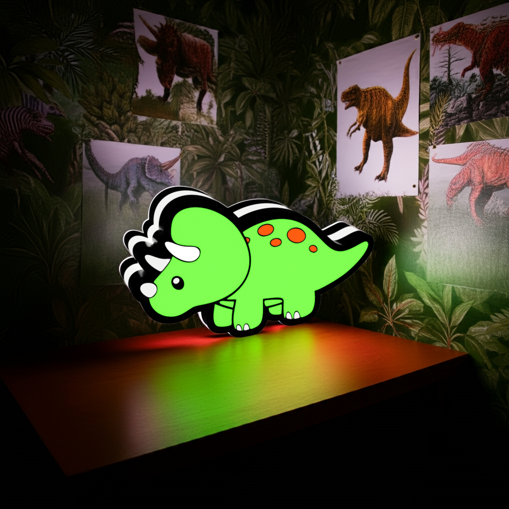Triceratops Led Lamp Klein