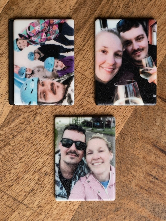 Personalized Fridge Magnet Rectangle 5x7 cm