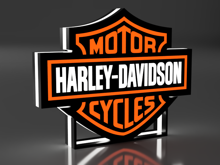 Harley Davidson Led Lamp