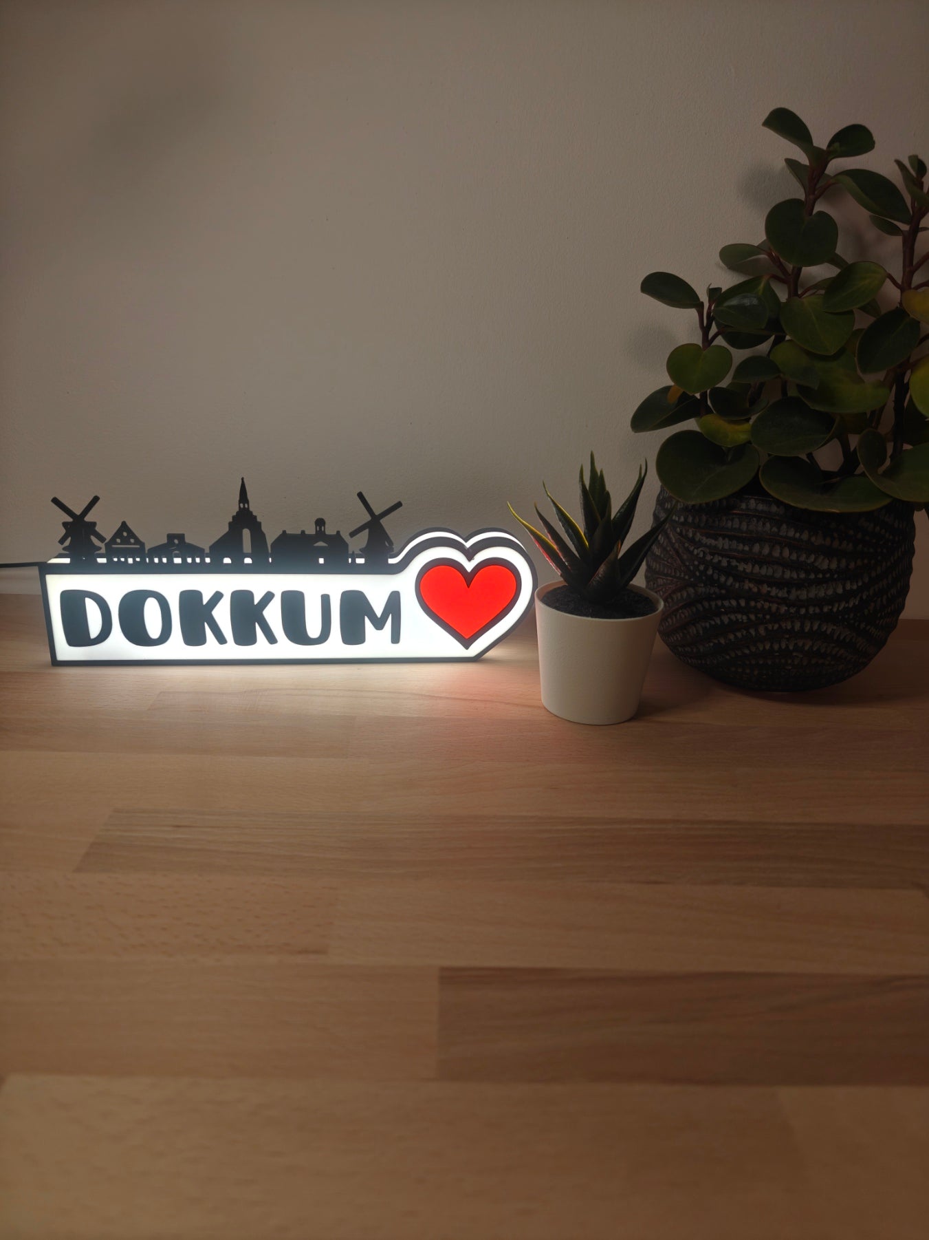 Special Edition Dokkum Skyline Led Lamp