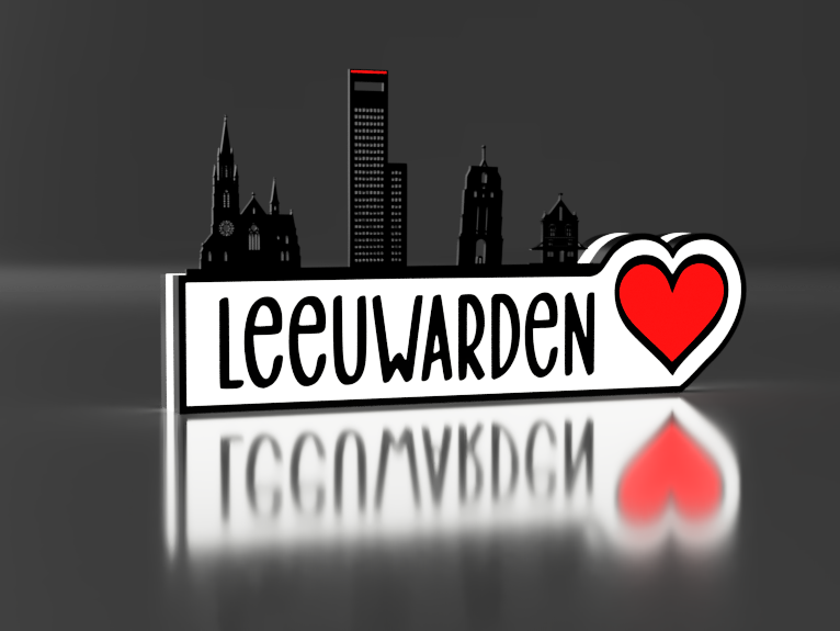Leeuwarden Skyline Led Lamp