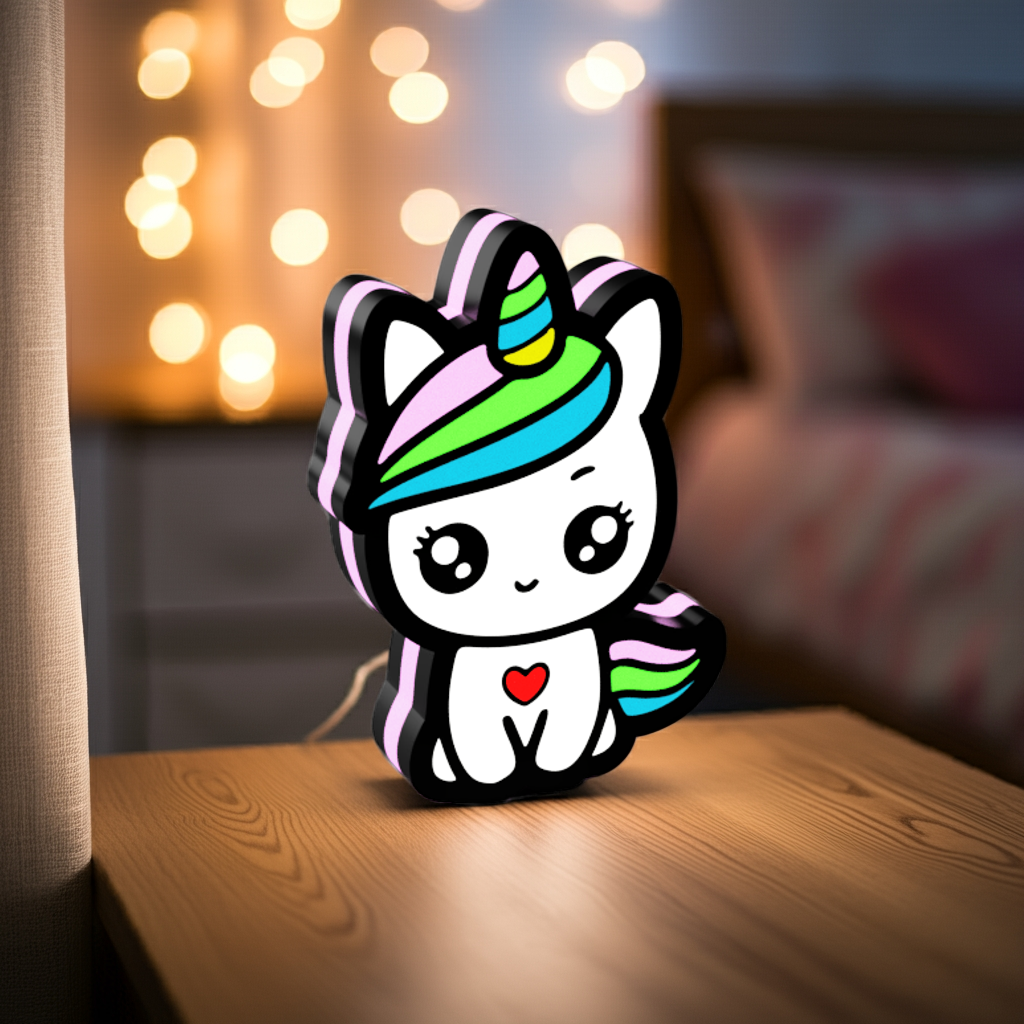 Eenhoorn Led Lamp Klein