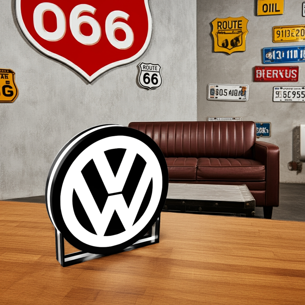 VW Logo Led Lamp