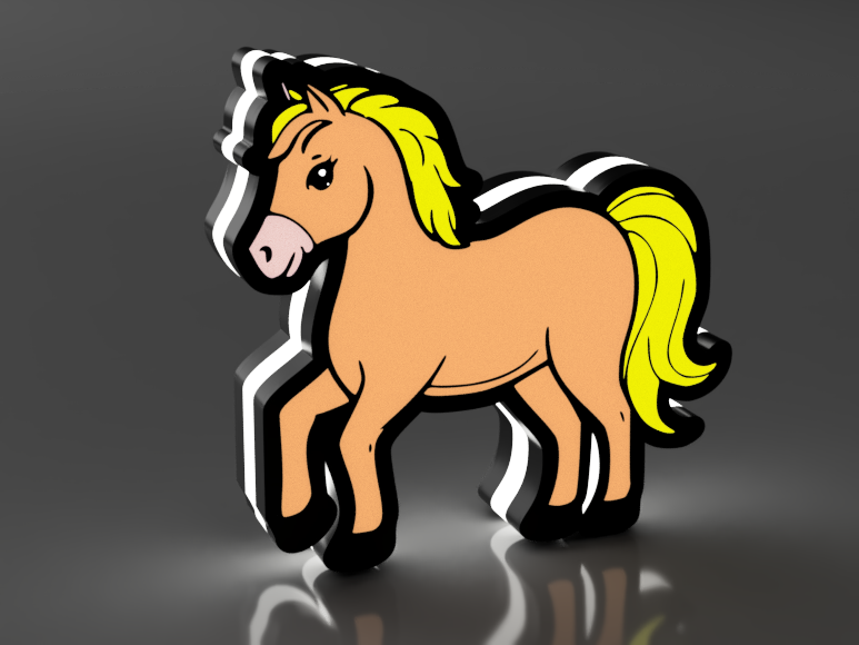 Paardje Led Lamp Klein