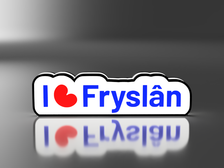 I <3 Fryslân Led Lamp
