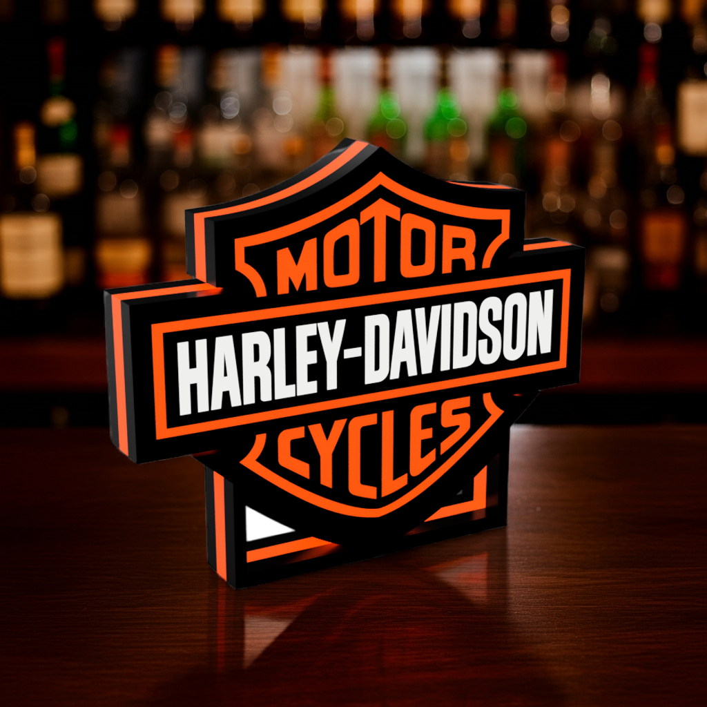 Harley Davidson Led Lamp