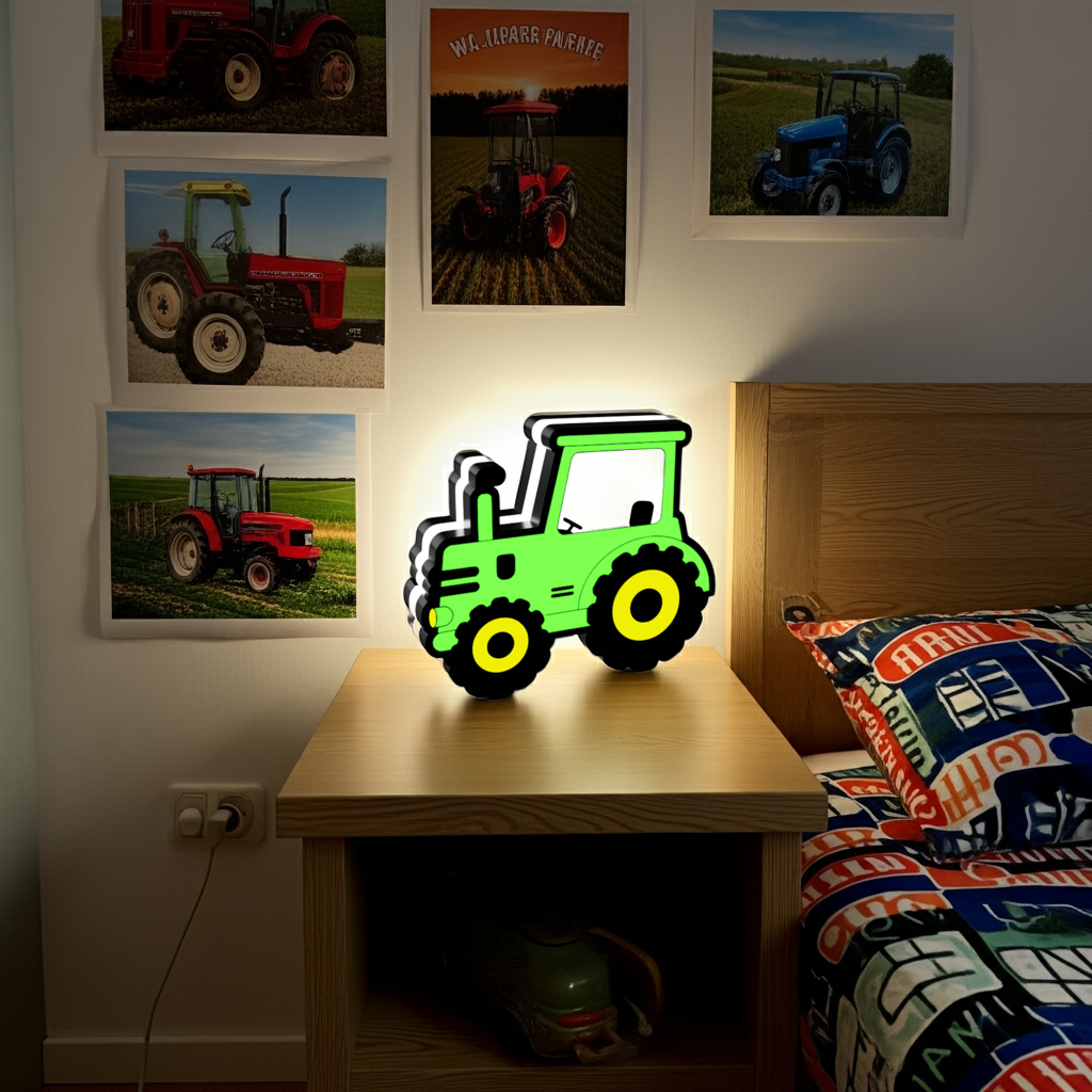 Trekkertje Led Lamp Klein (Groen)